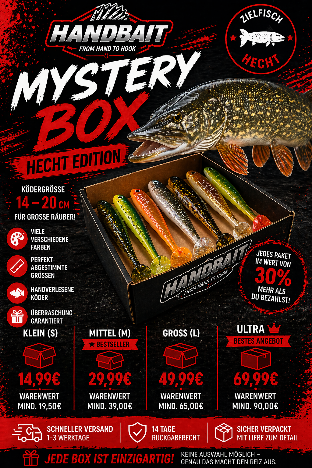 Handbait Mystery Box – Hecht